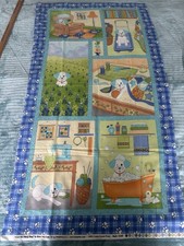 Joey The Sheepdog Fabric Panel