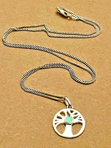 Sterling silver tree life - tree,