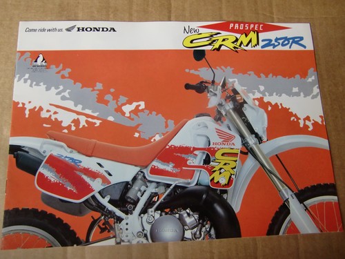 1991 honda crm250r brochure - 1991,