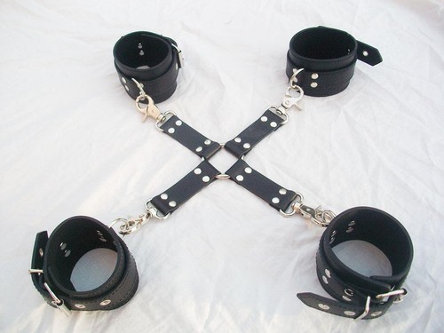 Deluxe handcuffs ankle set - ankle,