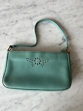 Etienne Aigner Small Leather Teal Blue Handbag