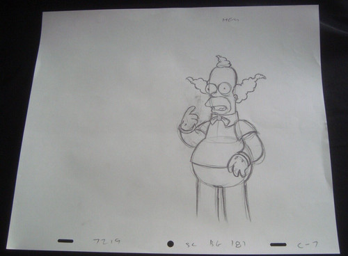 The simpsons animation - the,