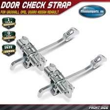 2x Door Check Strap Front Left