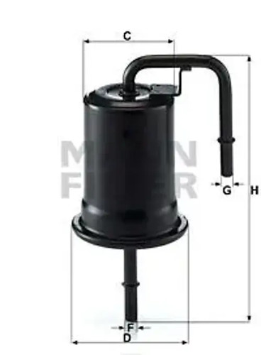 Fuel filter line wk - filter,