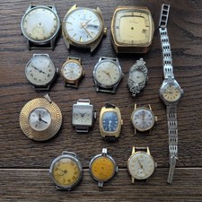 Lot of 15 Vintage Watches for