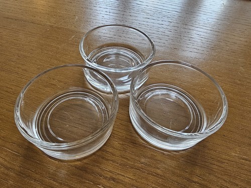 Clear glass tealight holders - glass,