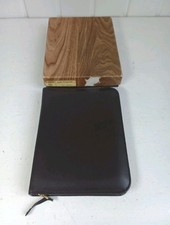 Vintage Cathian High Quality A5 Writing Case For Stationary Boxed Brown BU