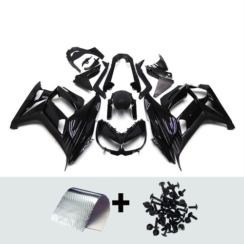 Black fairing kit - black, for