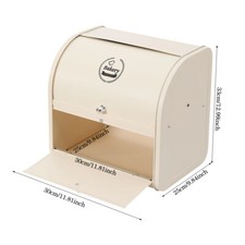 2 Tier Extra Large Bread Box