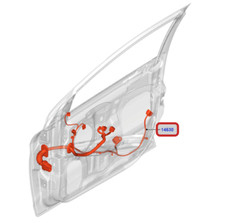 Ford Ka+ Zetec 1.2 Petrol Manual 2018-2022 Driver Door Wiring Loom Harness 