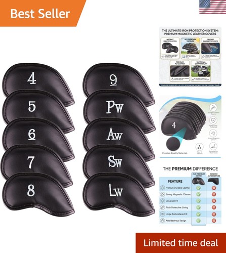 Magnetic leather iron and - leather,