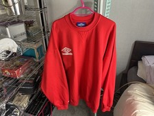 Umbro Red Sweatshirt Jumper