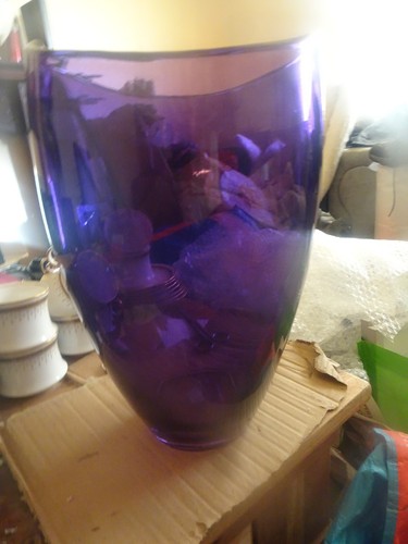 Partylite amethyst glass - partylite,