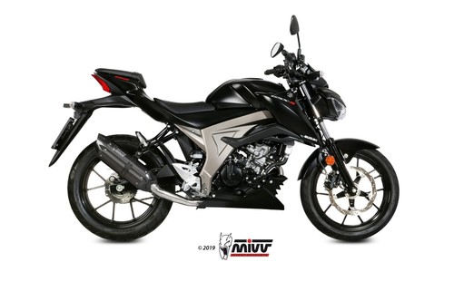 Complete mivv exhaust black - mivv,