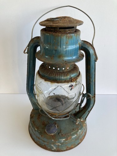 Vintage kerosene lamp lantern - lamp,