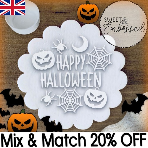 Happy halloween cookie stamp - halloween,