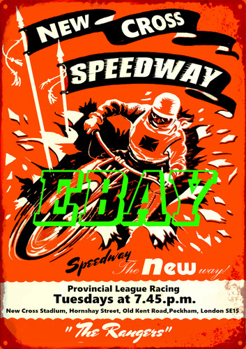 New cross speedway aged - cross,