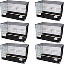 Lot of 6 Breeding Bird Cages