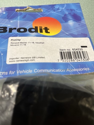 Brodit proclip for seat leon - for,
