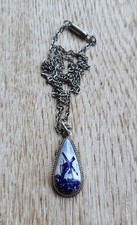 VINTAGE SILVER DELFT BLUE &