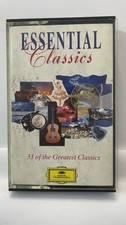 Deutsche Grammophon Essential Classics 33 Greatest Hits Cassette Tape Vintage