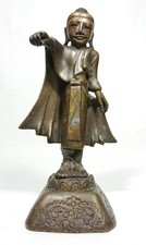 Antique Burmese Brass Buddha