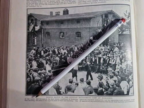 1915 ruhleben pow - pow, camp
