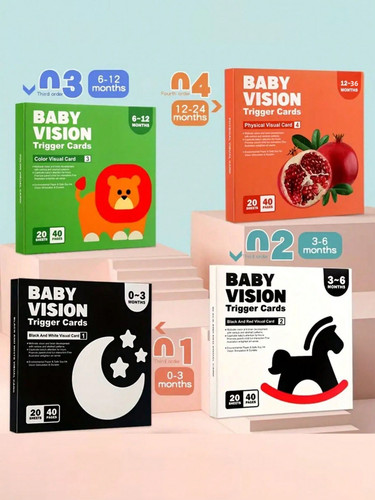 High contrast baby flash cards - flash,