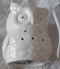 Vintage Yankee Candles Electric Owl Tartlet Warmer