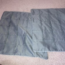 Cushion Covers, pair of sage green zipped cushion covers 