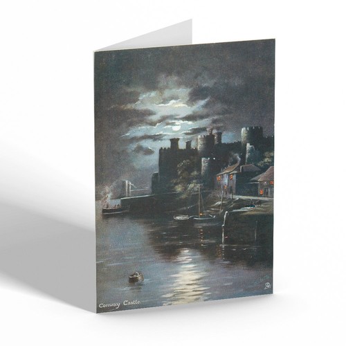 Notelet vintage wales - vintage,