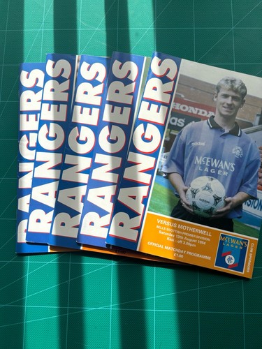 Five glasgow rangers - five,