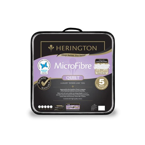 Herington microfibre quilt - herington,