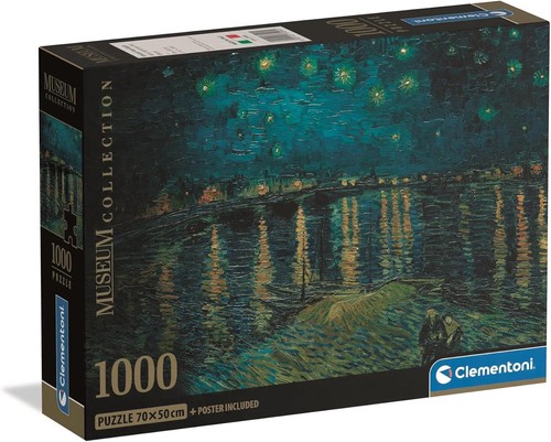 Van gogh puzzle starry - starry, night