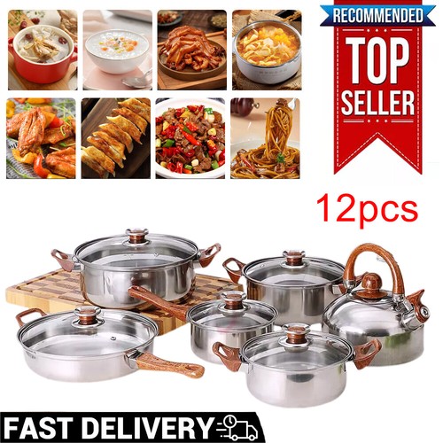 12pcs induction non stick - 12pcs,