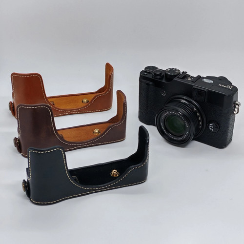 Leather half case - half, for
