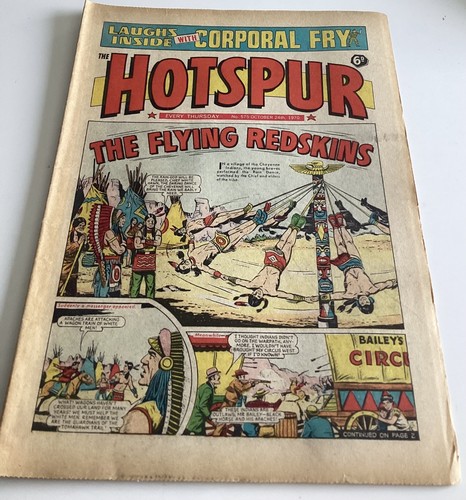 Hotspur comic october 24th - comic,