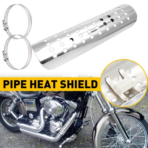 Motorcycle chrome exhaust - chrome,