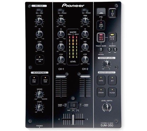 Pioneer djm 350 channel - 2-channel, dj