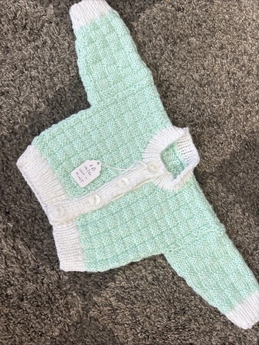 Newborn unisex mint with white - newborn,
