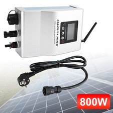 800W/220V IP60 Waterproof Solar Inverter Grid Tie MPPT Micro Inverter w Display*