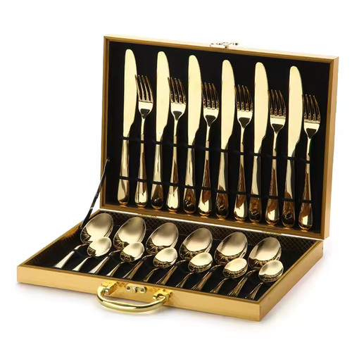 24pc stainless steel cutlery - 24pc,