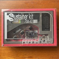 Fernandes Sustainer Kit FSK-401 Humbucker Black Electric Guitar / NOS