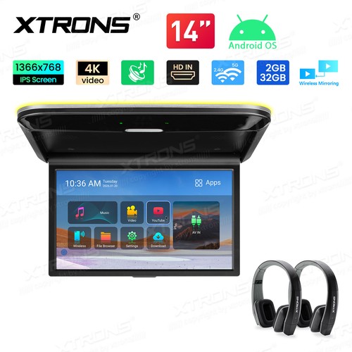 Android car roof tv - 14",
