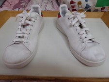 Adidas Stan Smith Floral Lace Up Womens Multi White Sneakers VGC size 6