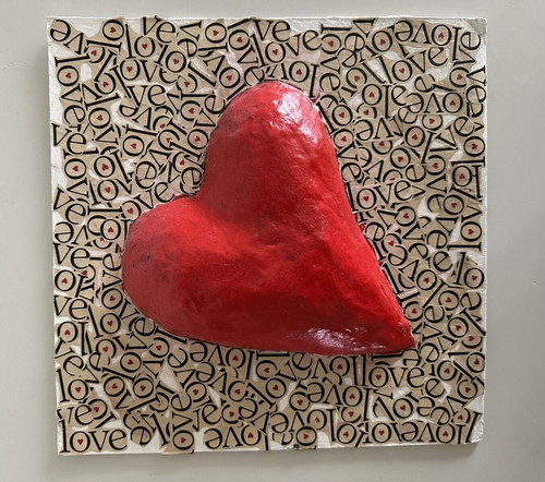 Paper mache art from - paper,