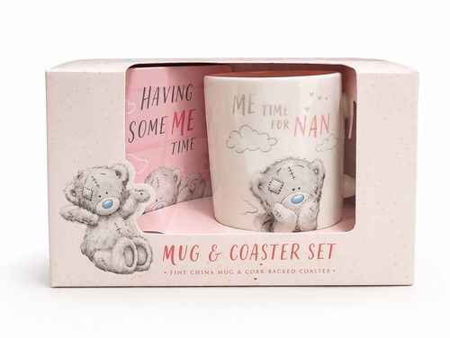 Tatty teddy mum mug coaster - teddy,