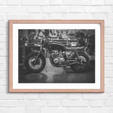 Custom Vintage Motorcycle in