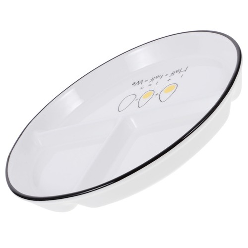 Diet plate porcelain - plate,