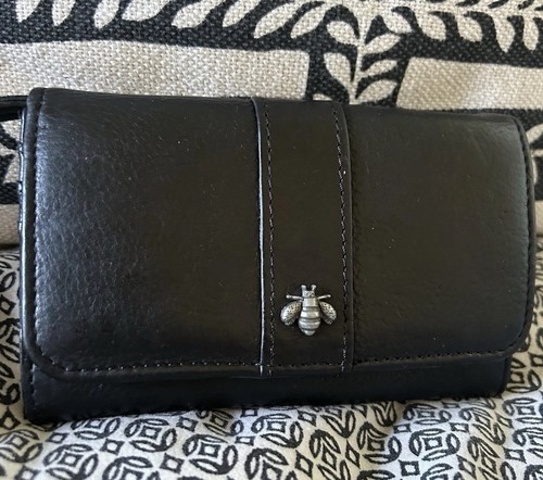 Fat face black leather - fat, bee